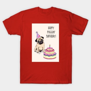 BIRTHDAY PUGGLIE T-Shirt
